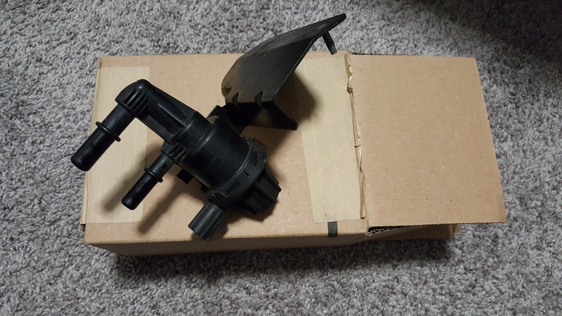 The old EVAP Purge Valve. It was an easy swap.